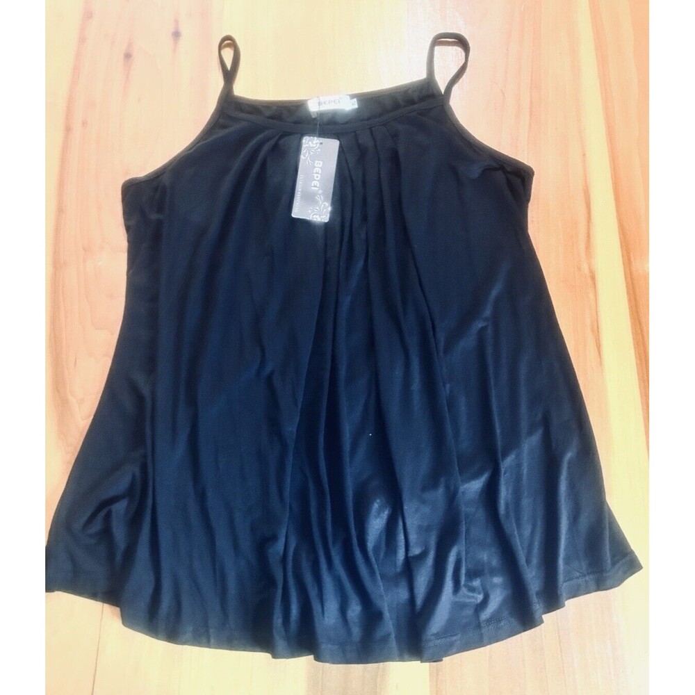 Bepei Women’s Tank Top. XL. NWT. Flowy. Stretch.
